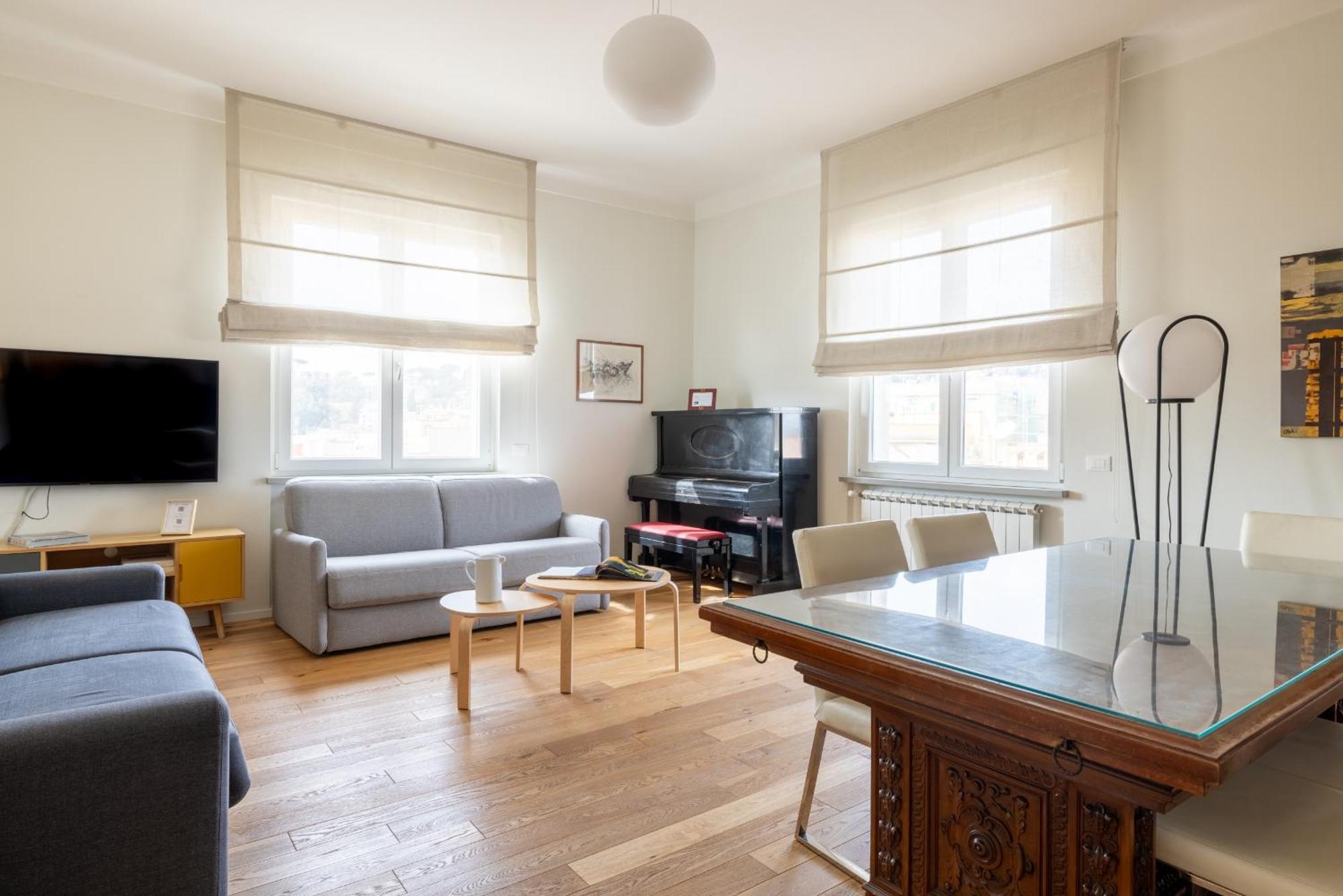 Top Floor Apt With Rooftop Terrace Near St. Peter Rzym Zewnętrze zdjęcie